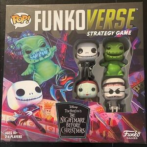 Pop! Funko Verse The Nightmare Before Christmas Strategy Game